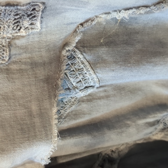 Free People Dyed High Low Midi Skirt Small - Picture 5 of 14